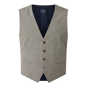 Kamizelka o kroju slim fit z dodatkiem streczu