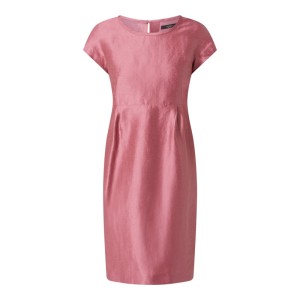 Sukienka z mieszanki lnu i jedwabiu model ‘Prugna’