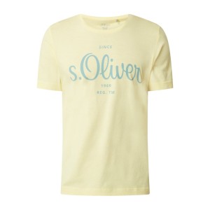 T-shirt o kroju regular fit z nadrukiem z logo
