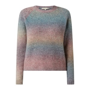 Sweter z dodatkiem wełny z alpaki model ‘Sana’