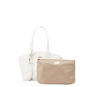 Torba shopper z efektem plecionki model ‘Paciente’
