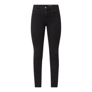 Jeansy z wysokim stanem o kroju skinny fit z dodatkiem streczu