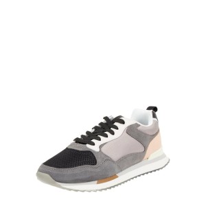 Sneakersy ze skóry i tkaniny model ‘Prague’