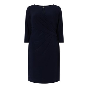 Sukienka PLUS SIZE z dodatkiem streczu model ‘Carlonda’