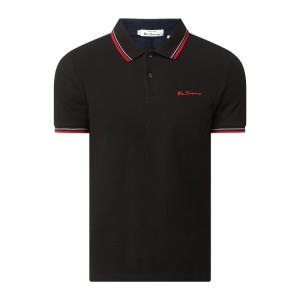 Koszulka polo o kroju regular fit z bawełny ekologicznej