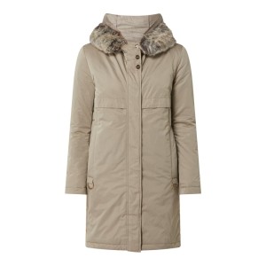Parka ze sztucznym futrem