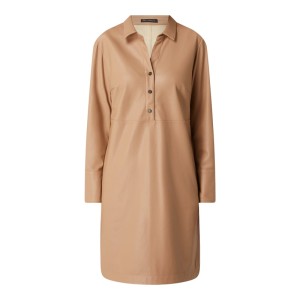 Sukienka z imitacji skóry