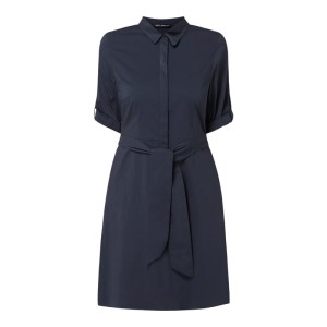 Sukienka koszulowa z paskiem w talii