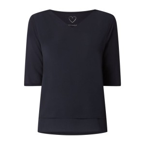 Bluzka z efektem dwóch warstw