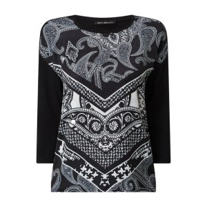 Bluzka z wzorem paisley