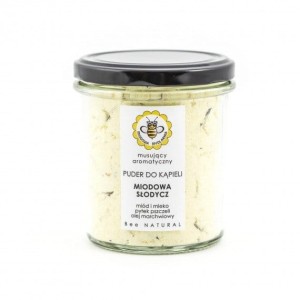 PUDER DO KĄPIELI MIODOWA SŁODYCZ 180G, MIODOWA MYDLARNIA