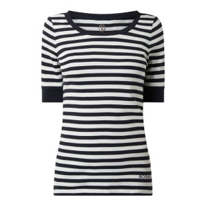T-shirt ze wzorem w paski model ‘Jackie’