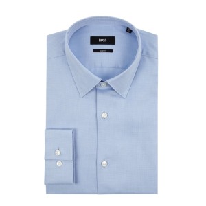 Koszula biznesowa o kroju Slim Fit z bawełny