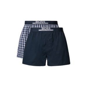 Bokserki z elastycznym paskiem z logo w zestawie 2 szt