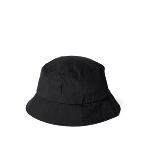 Czapka typu bucket hat z naszywką z logo