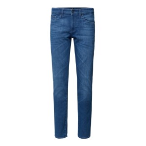 Jeansy o kroju slim fit z 5 kieszeniami