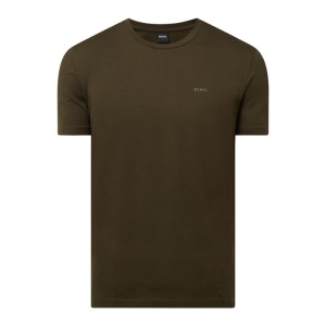 T-shirt z bawełny model ‘Lecco’