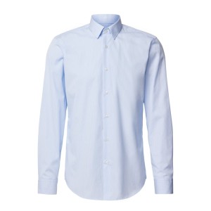 Koszula o kroju regular fit z delikatnym wzorem w paski