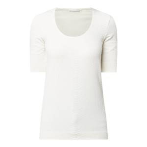 T-shirt stylizowany na skórą węża model ‘Etimsa’