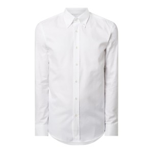 Koszula biznesowa o kroju slim fit z bawełny ekologicznej model ‘Jorke’