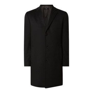 Płaszcz o kroju regular fit z domieszką kaszmiru model ‘Stratus’