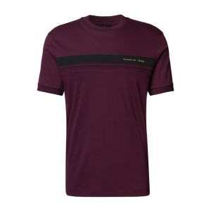 T-shirt z paskami w kontrastowym kolorze model ‘Tiburt’