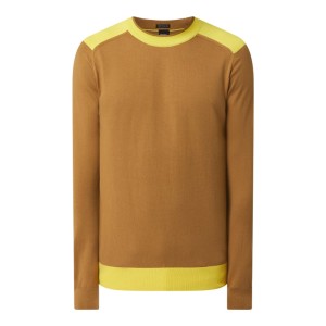 Sweter z dzianiny z bawełny model ‘Pintus’