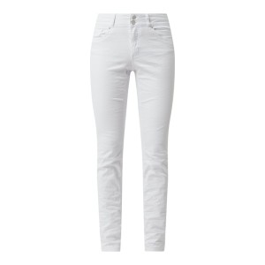 Jeansy o kroju slim fit z dodatkiem streczu model ‘Tummyless’
