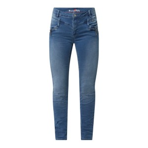 Jeansy o kroju slim fit z dodatkiem streczu model ‘Florida’