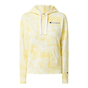 Bluza z kapturem o kroju custom fit z efektem batikowania