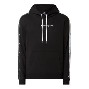 Bluza z kapturem o kroju comfort fit z paskami z logo