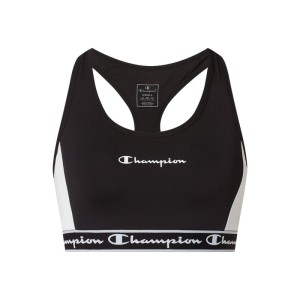 Stanik o kroju athletic fit z logo