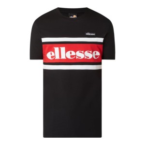 T-shirt z detalami z logo model ‘Arbia’