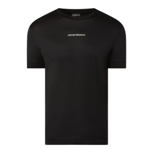 T-shirt z mieszanki lyocellu i bawełny