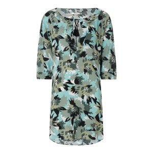 Sukienka plażowa ze wzorem na całej powierzchni model ‘Hera’