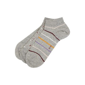 Krótkie skarpety z dodatkiem streczu w zestawie 3 szt.