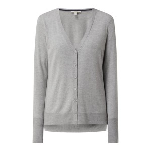 Kardigan z bawełny ekologicznej i wiskozy