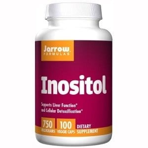 INOZYTOL 750 MG, 100 KAPSUŁEK JARROW - ODCHUDZANIE