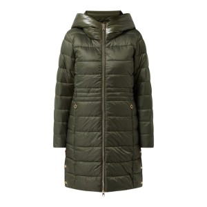 Kurtka pikowana z kapturem