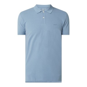 Koszulka polo o kroju slim fit z bawełny ekologicznej