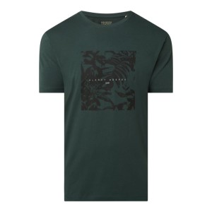 T-shirt o kroju regular fit z bawełny ekologicznej