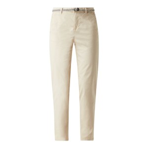 Chinosy z dodatkiem streczu