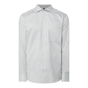 Koszula biznesowa o kroju slim fit z tkaniny natté