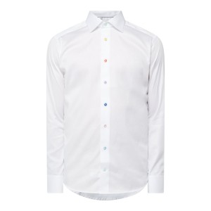 Koszula biznesowa o kroju Slim Fit z bawełny