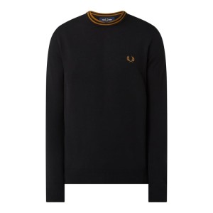 Sweter z mieszanki wełny i bawełny