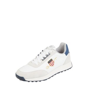 Sneakersy ze skóry i tkaniny model ‘Garold’