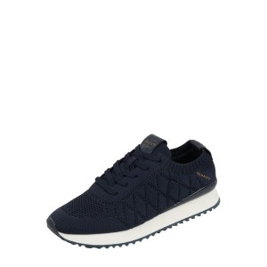 Sneakersy z tkaniny i skóry model ‘Bevinda’