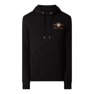 Bluza z kapturem i wyhaftowanym logo