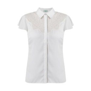 Bluzka z koronką model ‘Renata’ — REPREVE®