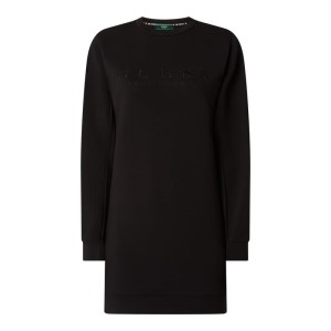 Sukienka z dzianiny dresowej z logo